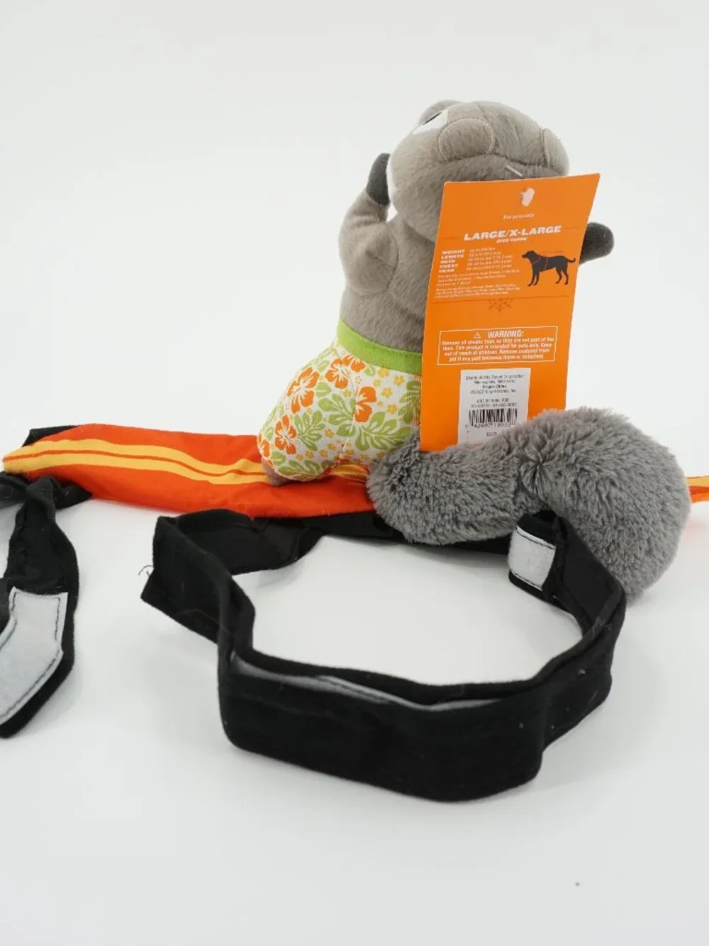 Hyde & Eek Surfing Squirrel Rider Halloween Dog Costume Size L/XL
